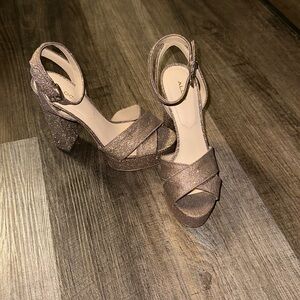 ALDO Multicolor Sparkle Heels